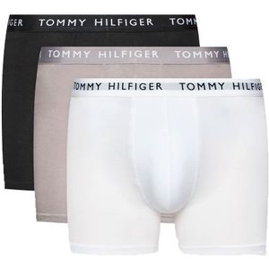 Tommy Hilfiger boxershorts 3-pack grijs-zwart-wit