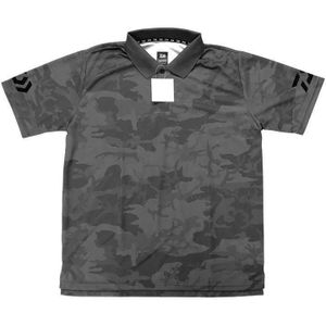 Daiwa Poloshirt atmungsaktiv camo grey Gr. XXL UV-Schutz