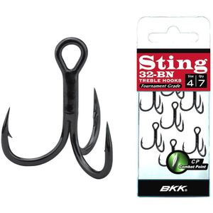 BKK Sting-32 BN Drillinge #2 - 6 Stück Drillingshaken