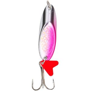 Mostal Taipan Disc Spoon Gr. 6 / 32g Silver Pink Flex 6,8cm Weitwurfköder Blinker