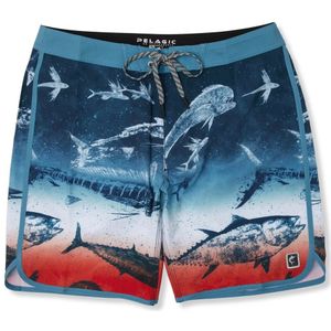 Pelagic High Spot 18" Gr. 33 Gyotaku Fade Badehose