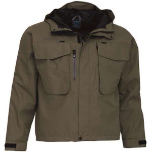 Kinetic Classic Jacket Olive / 2XL Watjacke Anglerjacke zum Watfischen Meerforellenfischen