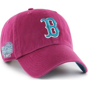 Boston Red Sox Baseballkappe 47Brand MLB Double Under Clean Up