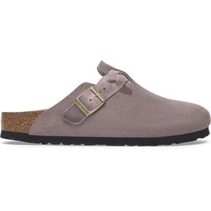 Clogs Birkenstock Boston Braided Suede Leather