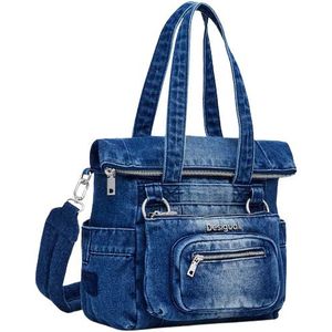 Damenhandtasche Desigual Modular 25 Denim Voyager Mini