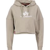 Damen-Hoodie Alpha Industries Basic COS