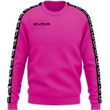 Sweatshirt mit Streifen Rundhalsausschnitt Kind Givova