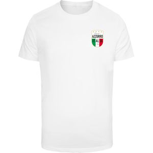 T-Shirt Mister Tee Azurro Italia Crest