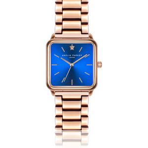 Damenuhr Amelia Parker Pacific Ocean Rose Gold Link