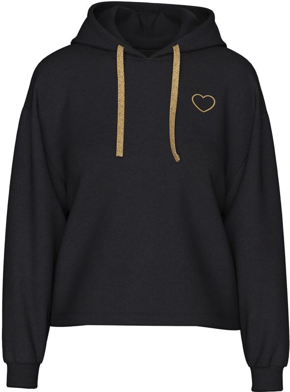 Hoodie Damen Pieces Chilli Heart