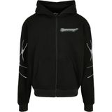 Sweatshirt mit Reißverschluss Mister Tee Speed Logo