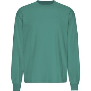 Oversized Langarmshirt Colorful Standard Organic Pine Green
