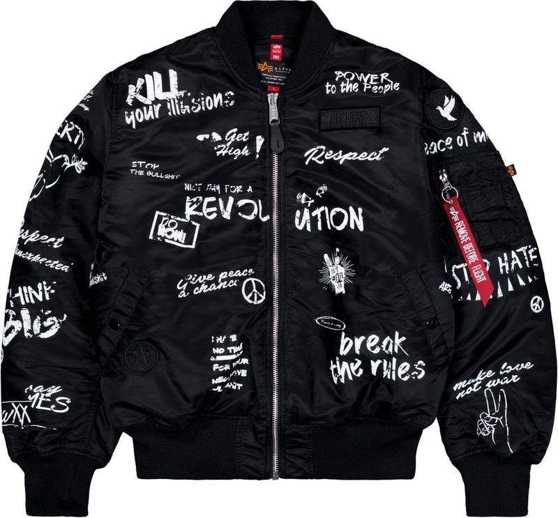 Jacke Alpha Industries MA-1 Peace