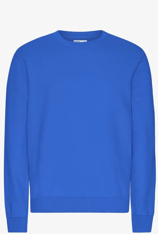 Pullover mit Rundhalsausschnitt Colorful Standard Classic Sapphire Blue