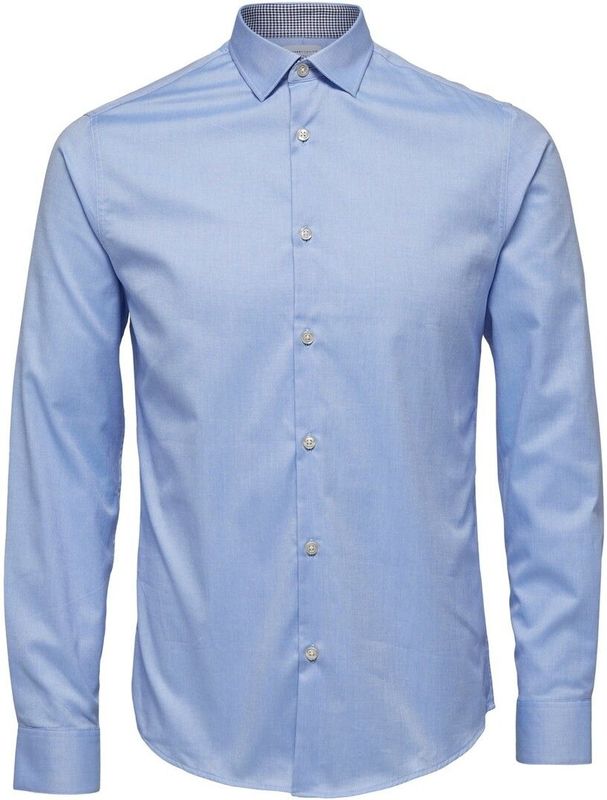 Hemd Selected New-mark langärmelig slim