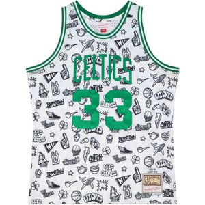 Trikot Boston Celtics NBA Doodle Swingman 1985 Larry Bird