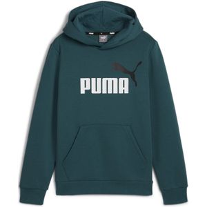 Zweifarbiges Kapuzensweatshirt für Kinder Puma Essentials+ Big Logo