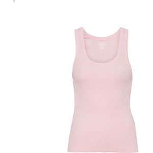 Geripptes Tanktop Frau Colorful Standard Organic faded pink