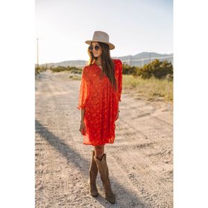 Kleid Frau Freeman T Porter Juna Blurred Flowers