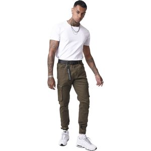 Cargo-Jeans mit Taschen und Straffungsband unten Project X Paris