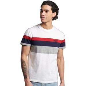 Gestreiftes T-Shirt Superdry Orange Label