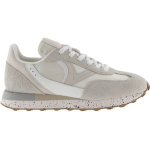 Sneakers aus Spaltleder Frau Victoria Galaxia