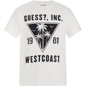 T-Shirt Guess Iridescent Palms