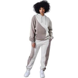Zweifarbiges Kapuzensweatshirt im Wellenstil Project X Paris