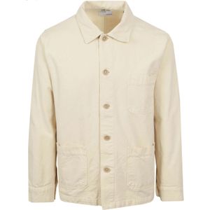 Langärmeliges Surchemise Colorful Standard Organic ivory white