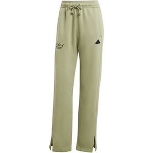 Gerade geschnittene Jogginghose Frau adidas Signature Graphic Embroidery Fleece
