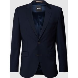 Colbert van een wolmix met één rij knopen