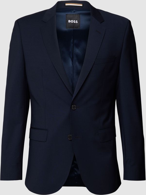 BOSS - Colbert - Gemêleerd - Wolmix - Eén Rij Knopen