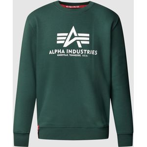 Basic - Sweater - Grijs - Katoen