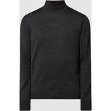 Gebreide pullover met labeldetail