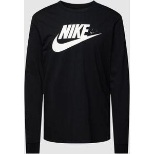 Shirt met lange mouwen en logoprint, model 'ICON FUTURA'