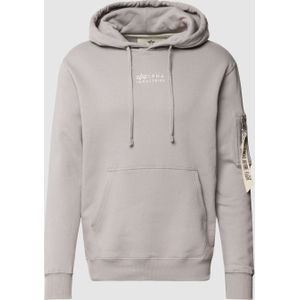 Hoodie met logostitching, model 'Organics EMB'