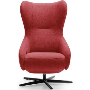 Relaxstoel A-101 - Luxe Comfortopties - Elektrische bediening - Rood - Prominent