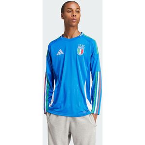 Italy 24 Long Sleeve Home Jersey