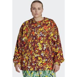 adidas by Stella McCartney Floral Print Sweatshirt - Plus Size