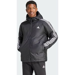 Essentials 3-Stripes Insulated Hooded Jacket