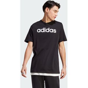 Essentials Single Jersey Linear Embroidered Logo Tee