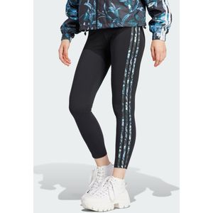 3-Stripes Flower Leggings