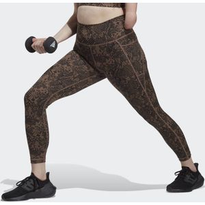 Optime Stash Pocket Training Animal Print 7/8 Leggings