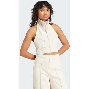 Fashion Montreal Denim Cropped Vest