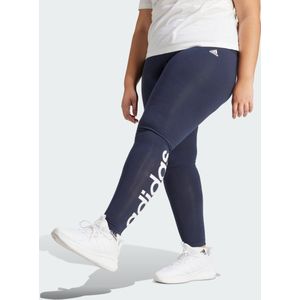 Essentials High-Waisted Logo Leggings (Plus Size)