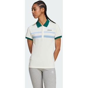 adidas Originals '80s Slim Poloshirt - Dames - Wit