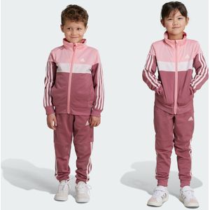 Tiberio 3-Stripes Colorblock Shiny Track Suit Kids