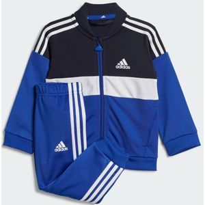 Tiberio 3-Stripes Colorblock Shiny Track Suit Kids