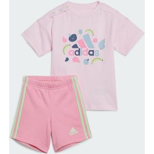 Essentials Allover Print Tee Set Kids