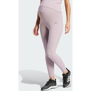 Ribbed High-Waist 7/8 Leggings (Maternity)